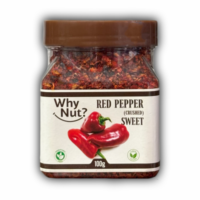 Slatka crvena paprika, drobljena