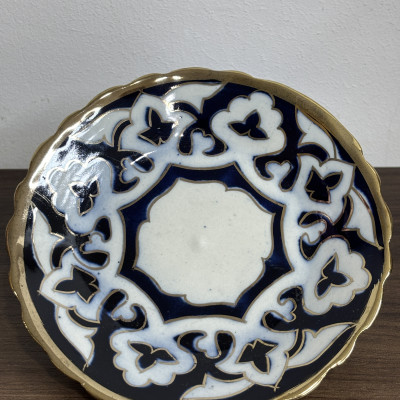Tanjir sa zlatnim rubom 15cm
